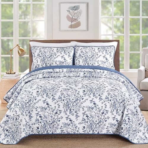 Botanical Quilt - Blue
