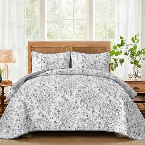 Botanical Quilt - Grey