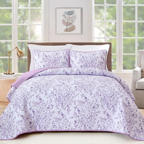 Botanical Quilt - Purple