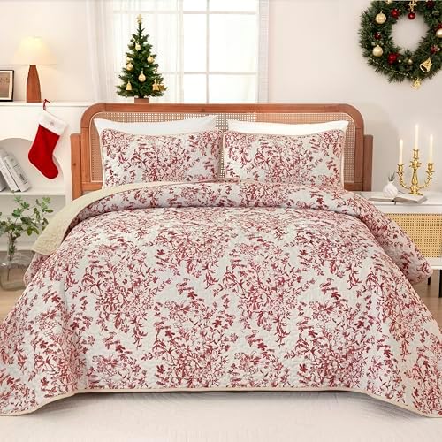 Botanical Quilt - Red