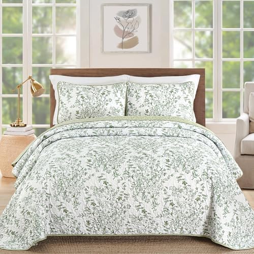 Botanical Quilt - Sage Green