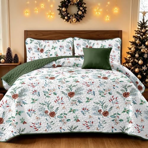 Christmas Bells Quilt - Pinecone