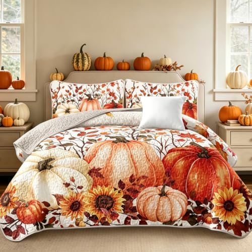 Fall Harvest Pumpkin Quilt