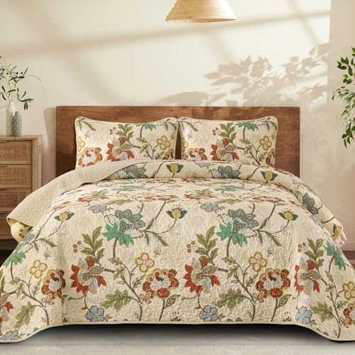 Farmhouse Botanical Quilt - Yellow